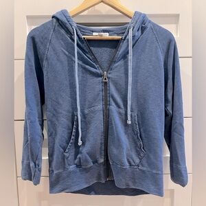 James Perse Vintage Cotton Hoodie - Size 2